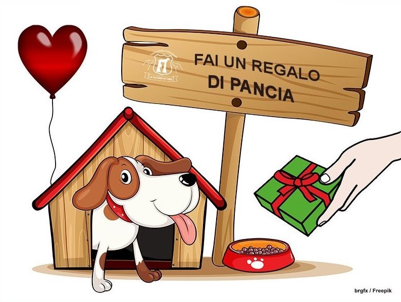 Fai un regalo di pancia al canile